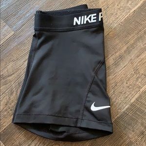Nike pro dri fit spandex shorts